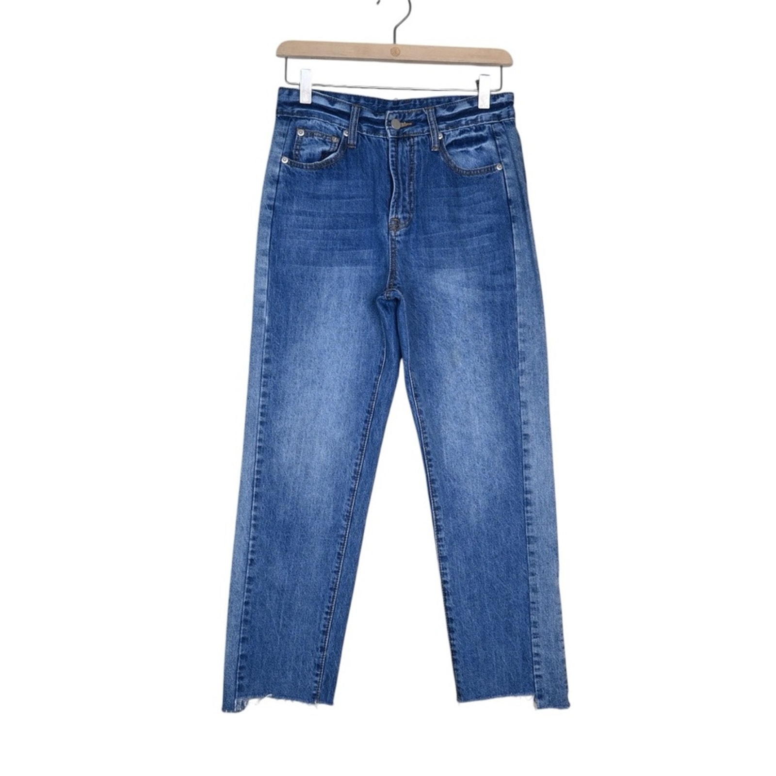 Gianni Bini Womens S Mom Raw Hem Ankle Jean